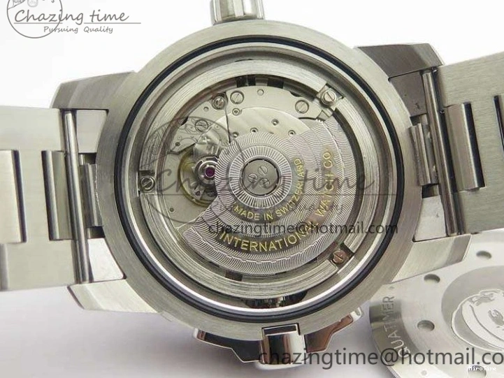 MIROTIME 0217 EasyMatch Aquatimer Automatic IW329004 V6F 1:1 Best Edition Blue Dial On SS Bracelet MIYOTA 7224